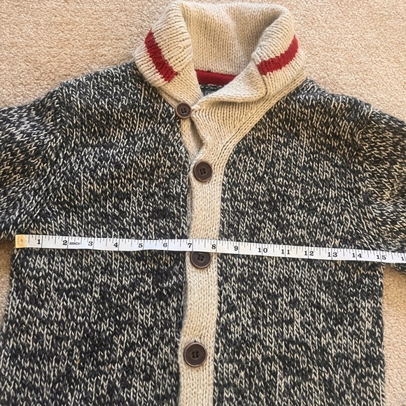 Roots Cabin Shawl Cardigan youth xl 11-12 - Picture 9 of 17